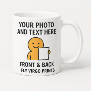 Custom White Mug – Design Your Own